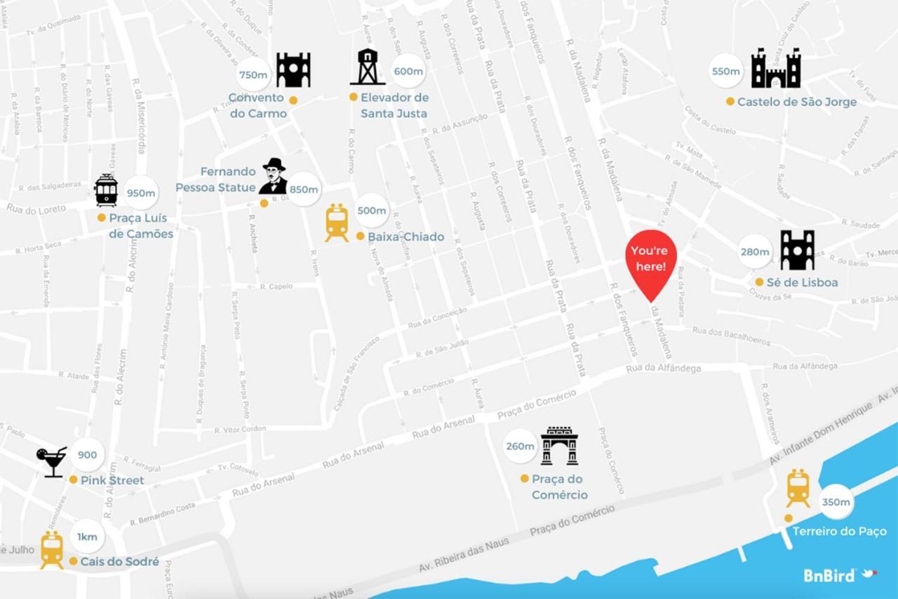 Downtown 75 Prestige In Baixa Apartment Lisboa Ngoại thất bức ảnh